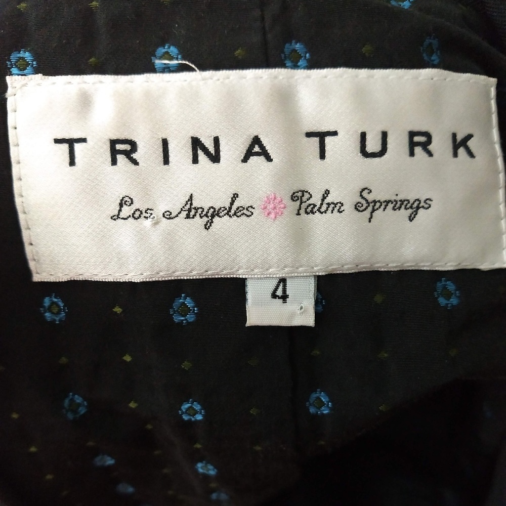Trina Turk Size 4 Brown Blazer Coat Jacket NWOT - Picture 2 of 8